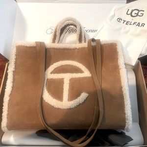 UGG X TELFAR: LARGE - Chestnut unisex shopper